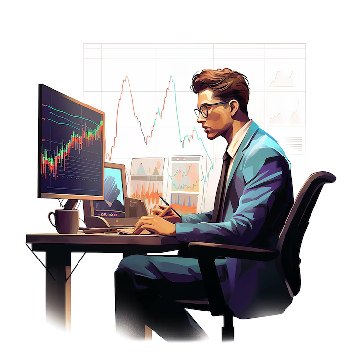 AURIX Trading Terminal Mockup